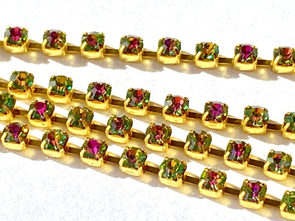 Rosegreen /gold 2,8 mm