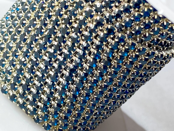 Ónyx s efektom Montana 2,2mm / silver