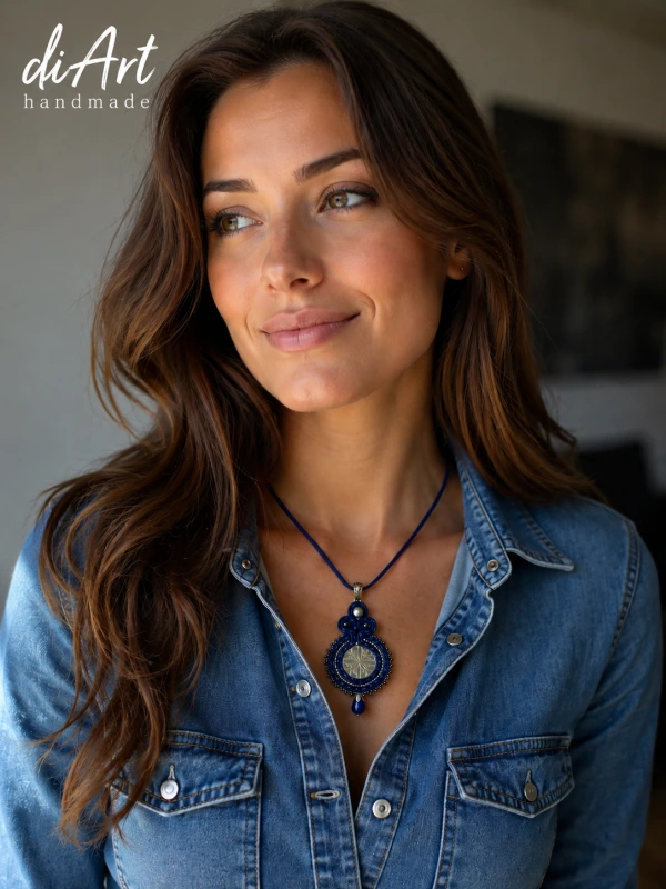 Sutaškovy prívesok Aurelia-denim 1